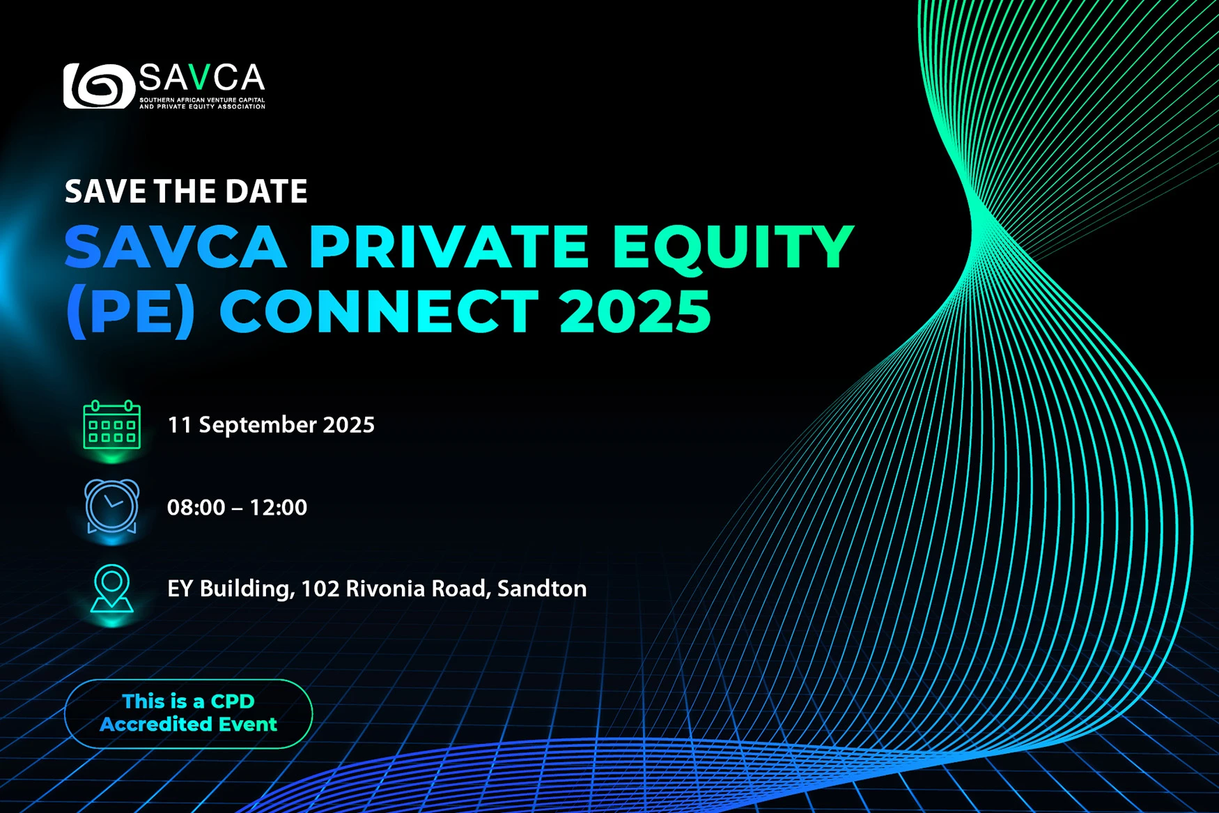 Save the Date - SAVCA Private Equitey (PE) Connect 2025